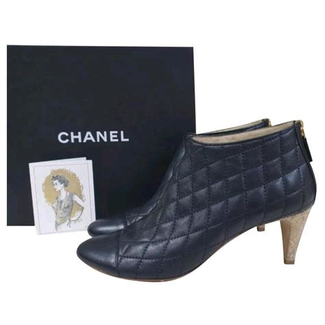 botines chanel precio|Botines .